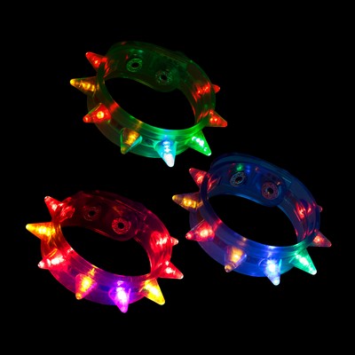 8'' Flashing Spike Bracelet