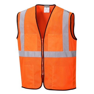 Zippered Mesh Vest, Class 2