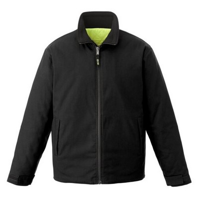 Zircon Adult Cotton Canvas Reversible Hi-Vis Insulated Jacket