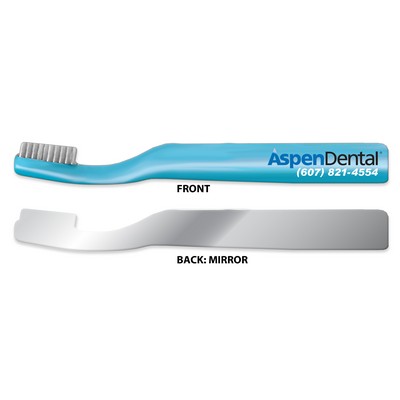 Toothbrush Nail File w/ Mirror Back