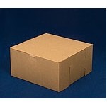 Lock Corner Kraft Cake Bakery Box (9"x9"x2 1/2")