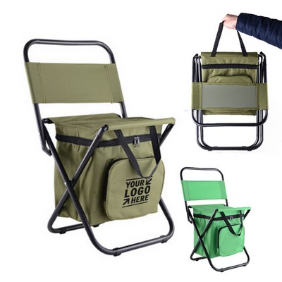 Cooler Chair with Back Rest