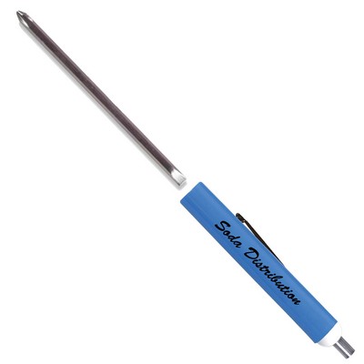 Pocket Screwdriver - Reversible 1/8" Flat Tip & #0 Phillips Blade w/Magnet Top