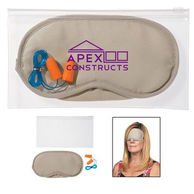 Ear Plugs And Eye Mask Set