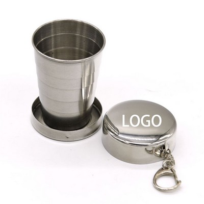 Stainless Steel Collapsible Shot Glass