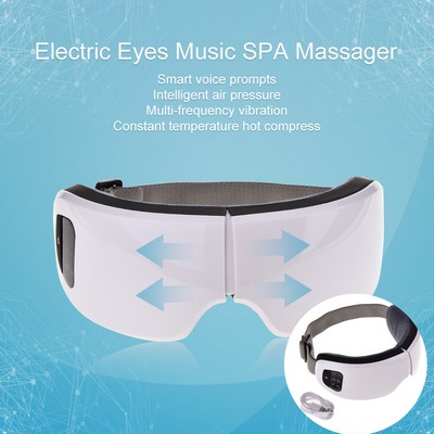 4D Electric Eye Massager With Heat Compression