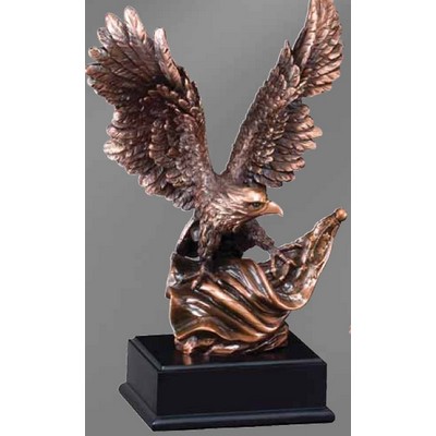 Bronze Eagle Gallery Resin Statue