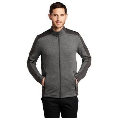 Port Authority® Grid Fleece Jacket