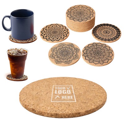 Cork Coaster - Circle