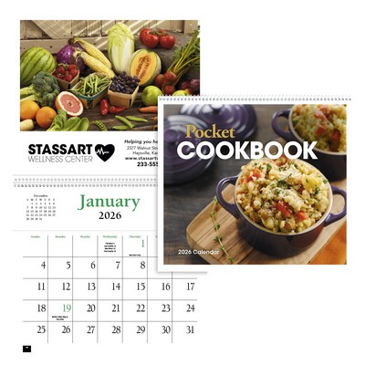 Pocket Cookbook Calendar