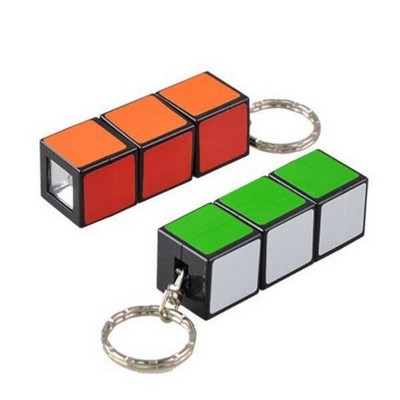 Magic Cube LED Keychain