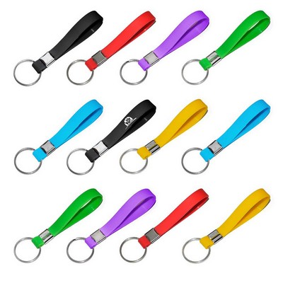 Silicone Wristband Keychain