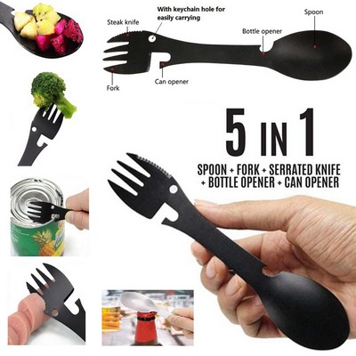 5 In 1 Multi Functional Fork Spoon