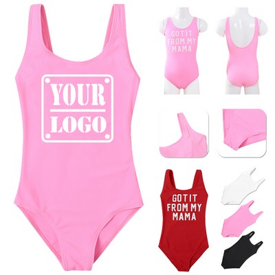 Kids One Piece Swimsuit