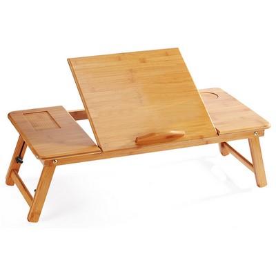 Adjustable Bamboo Tray Table