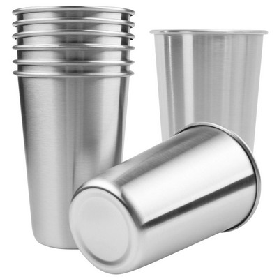 16 Oz. Stainless Steel Cup