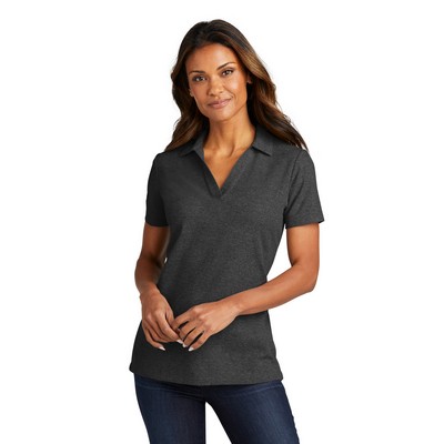 Port Authority® Ladies C-FREE Cotton Blend Pique Polo