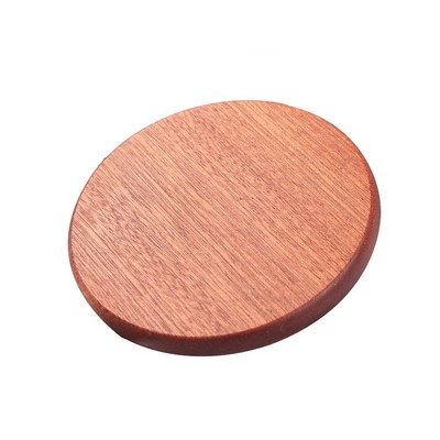 Flat Style Ebony Wood Coasters