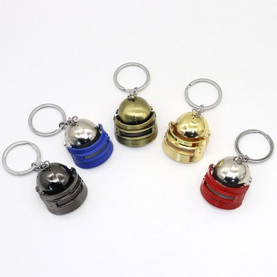 Game Helmet Keychain