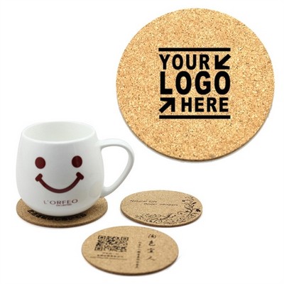 Round Cork Coasters