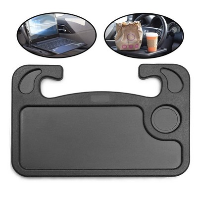 Portable Car Laptop and Food Steering Wheel Tray