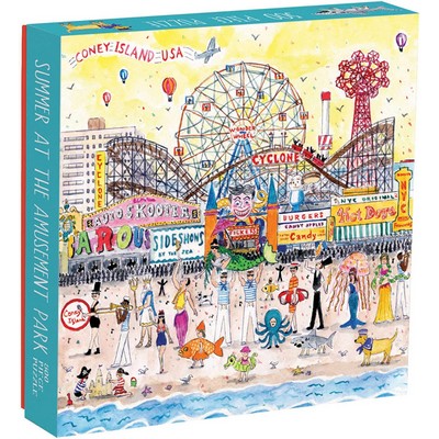 Michael Storrings Summer at the Amusement Park 500 Piece Puzzle