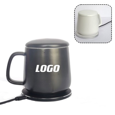 2-in-1 Mug Warmer with Wireless Charger