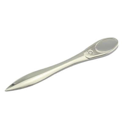 Metal Letter Opener Envelope Slitter Silver