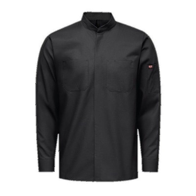 Red Kap® Long Sleeve Pro+ Work Shirt w/OilBlok & MIMIX™ - Black