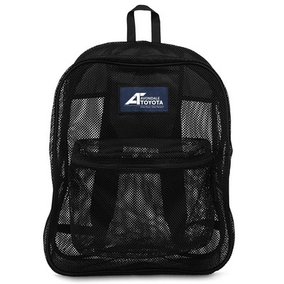 All See Through Mesh Backpack