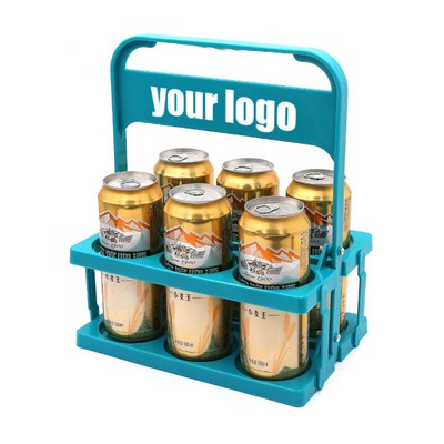 Folding Plastic Beer Bottle Basket