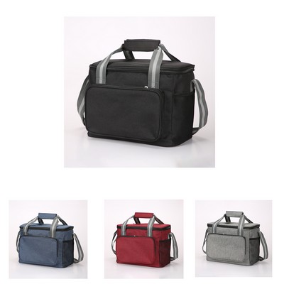 15L Portable Thermal Insulation Bag Lunch Cooler Tote