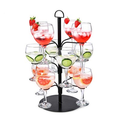 Party Wine Glass Holding Carrier Stand Tree