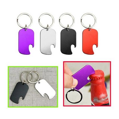 Dog Tag Bottle Opener Keychain Dog Tag Bottle Opener Keychain