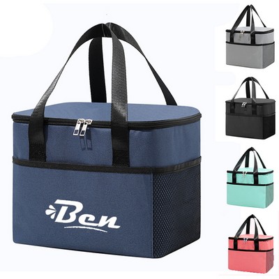 Insulated Lunch Bag Reusable Box For Office Work School