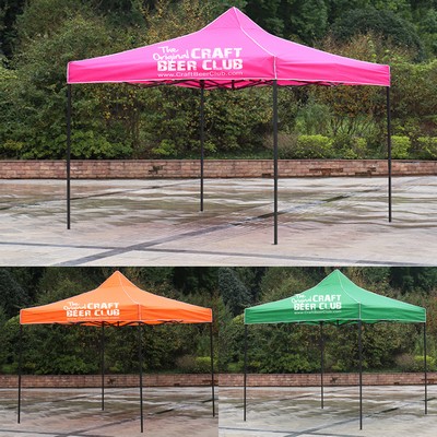 10 x 10ft Outdoor Pop Up Exhibition Tent With Canopy