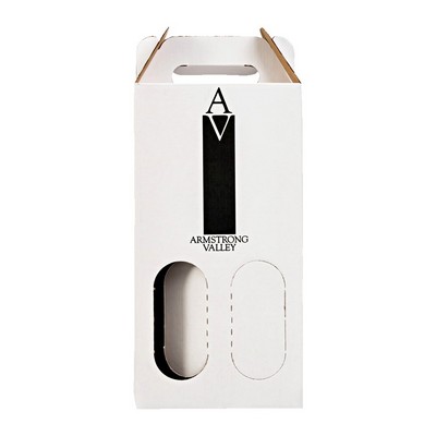 2-Bottle Cardboard Carrier