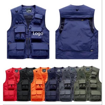 Men's Casual Outdoor Work Vest