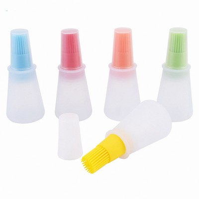 BBQ & Baking Silicone Oil Dispenser with Brush