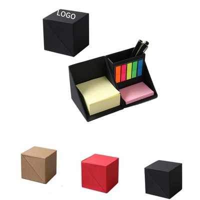 Sticky Note Cube Organizer