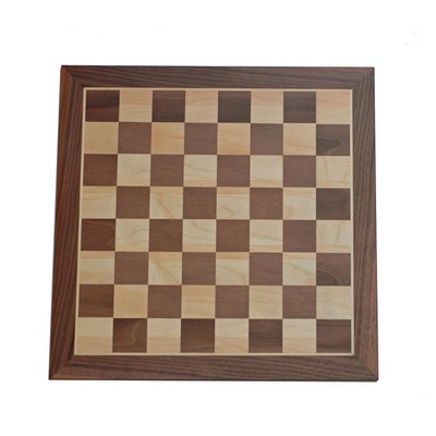 Classic Walnut Chess Board - 12 in.