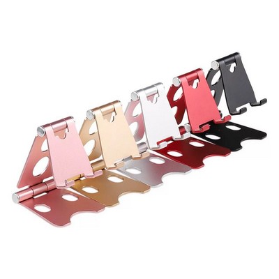 Versatile Aluminum Stand for Cell Phones and Tablets