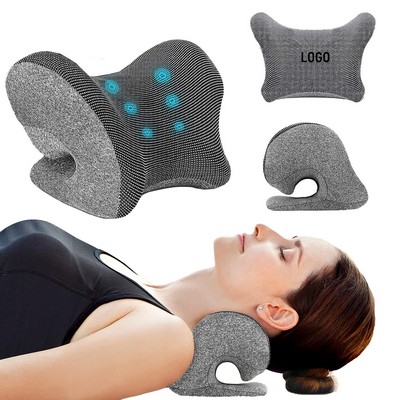 Neck Shoulder Relaxer Magnetic Therapy Chiropractic Pillow