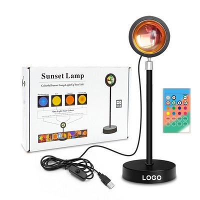 USB Charging Sunset Projection Lamp