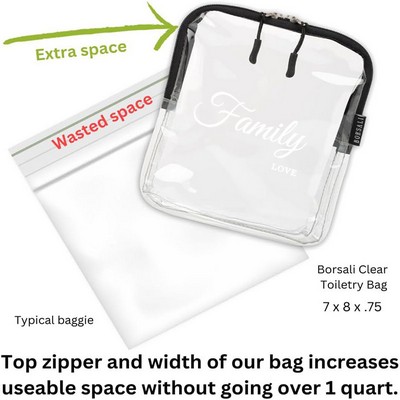 Clear Makeup Bag