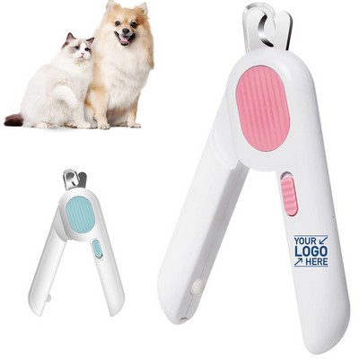 Pet Nail Clipper with LED Light