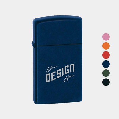 Zippo® Slim Matte Color Windproof Lighter