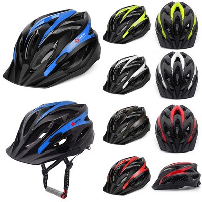 Unisex Cycling Helmet With Detachable Visor Adjustable Wheel