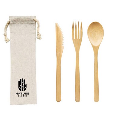 Reusable Bamboo Utensils Set