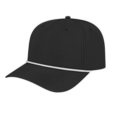 Five-Panel Braided Rope Cap